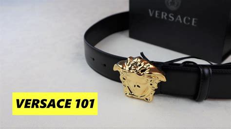 flexing versace belt|Versace Palazzo Belt Unboxing and Fit Review .